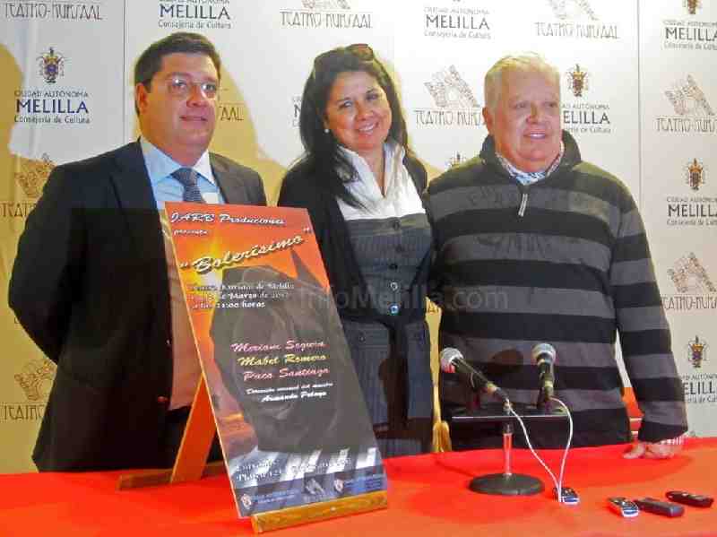 De izda. a dcha.: Francisco Díaz, Simi Chocrón y Armando Pelayo