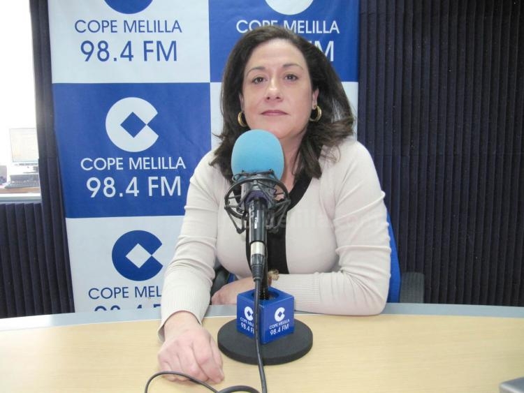 Cristina Rivas, vicepresidenta primera de la Asamblea de Melilla