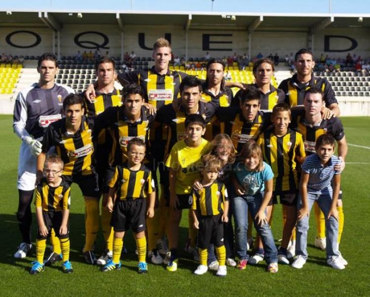 Una de las formaciones durante esta temporada del CD San Roque