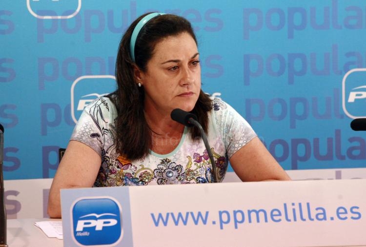 Cristina Rivas, secretaria de Comunicación del PP de Melilla