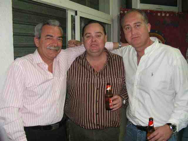 Con Fausto y Ricardo