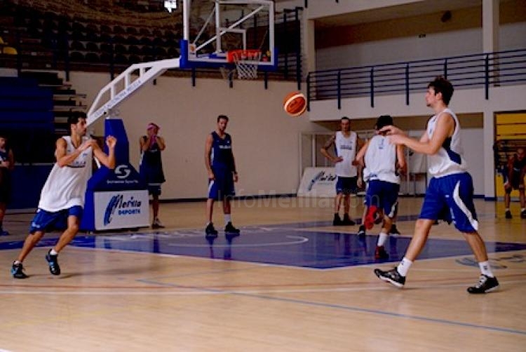 Melilla Baloncesto cambia su rutina para preparar su visita a Huesca