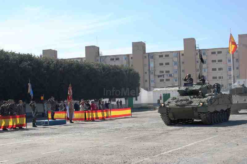 El Regimiento 'Alcántara" celebra su 356 aniversario con un acto militar