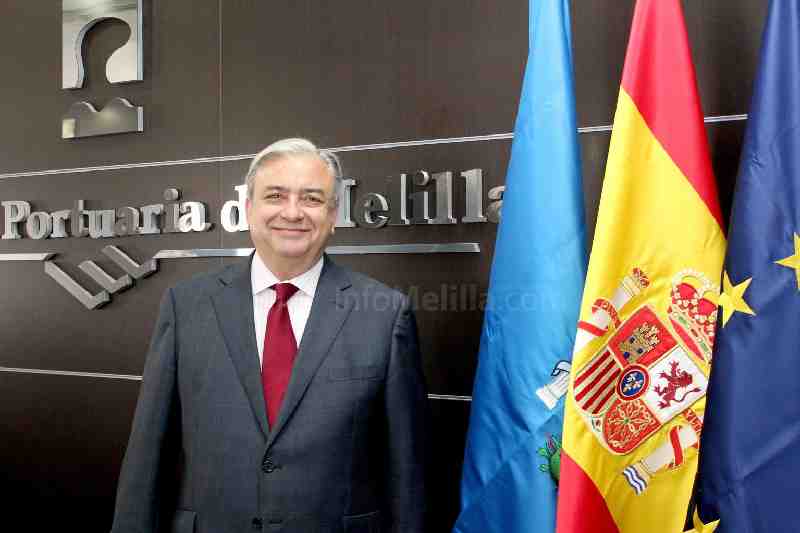 Arturo Esteban, presidente de la Autoridad Portuaria de Melilla
