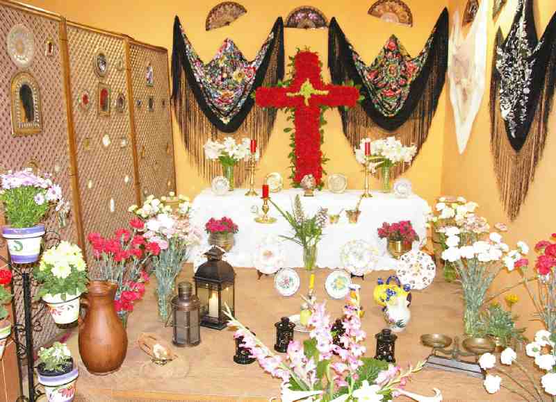 La Casa de Melilla en Málaga celebra su tradicional acto de homenaje a la Cruz de Mayo