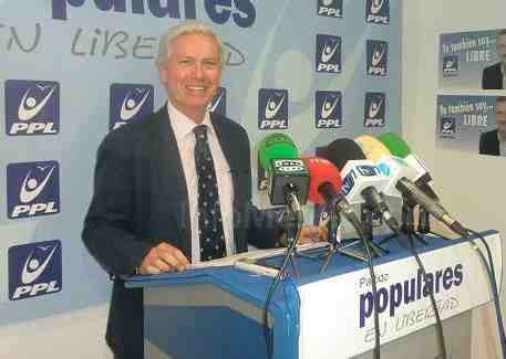 Julio Liarte, portavoz de PPL