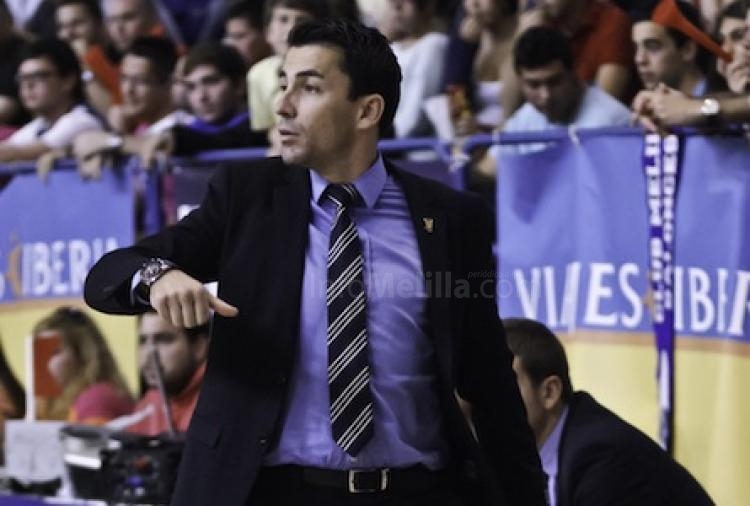 Gonzalo García, un año más al frente de Melilla Baloncesto