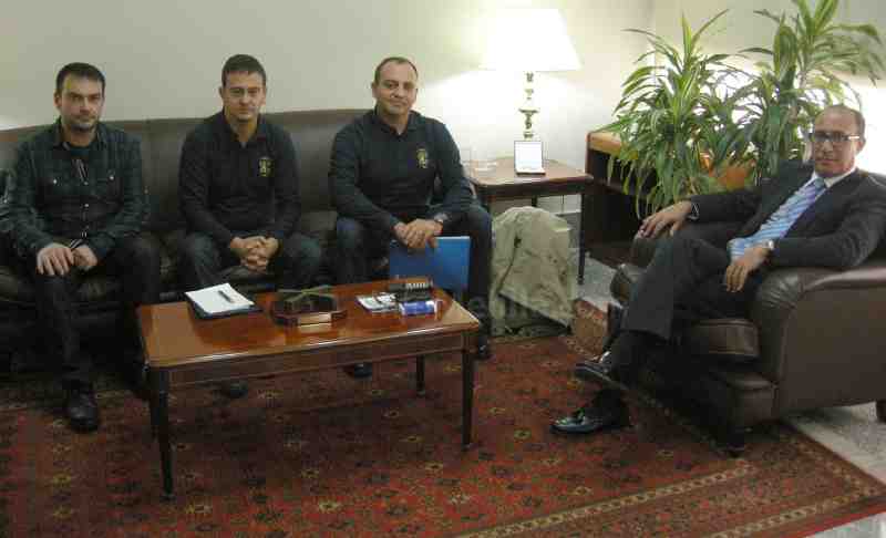 El Barkani reunido con los representantes de APROGC