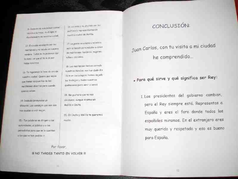 Hayat Baya, ganadora del concurso escolar '¿Qué es un Rey para ti?'