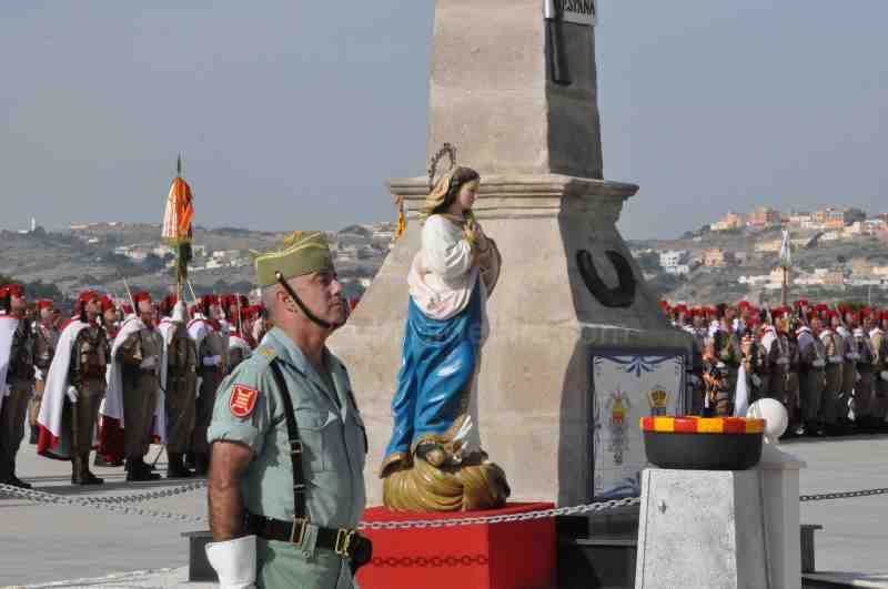 El Arma de Infantería celebra con una parada militar el día de su patrona, la Inmaculada Concepción