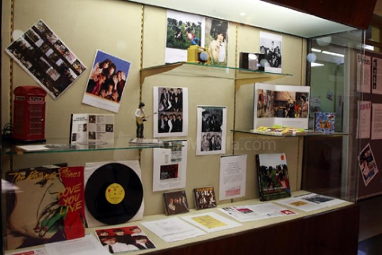 Rolling Stones es uno de los grupos a los que esta exposición rinde homenaje considerándolo estrella