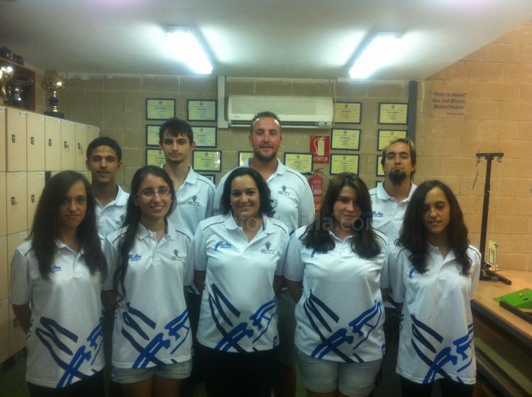 El equipo melillense desplazado hasta Las Gabias (Granada)