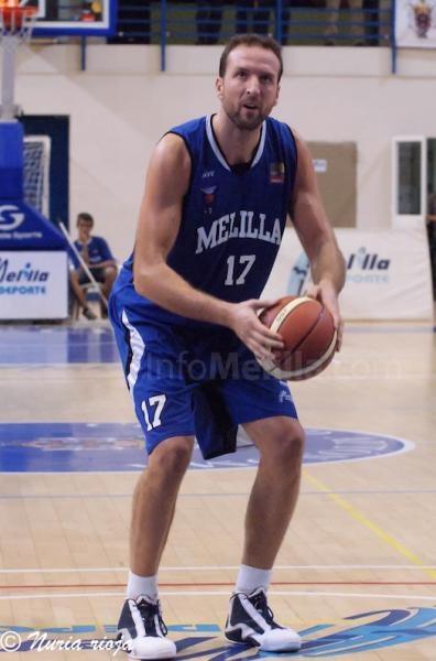 José Amador, pivot de Melilla Baloncesto
