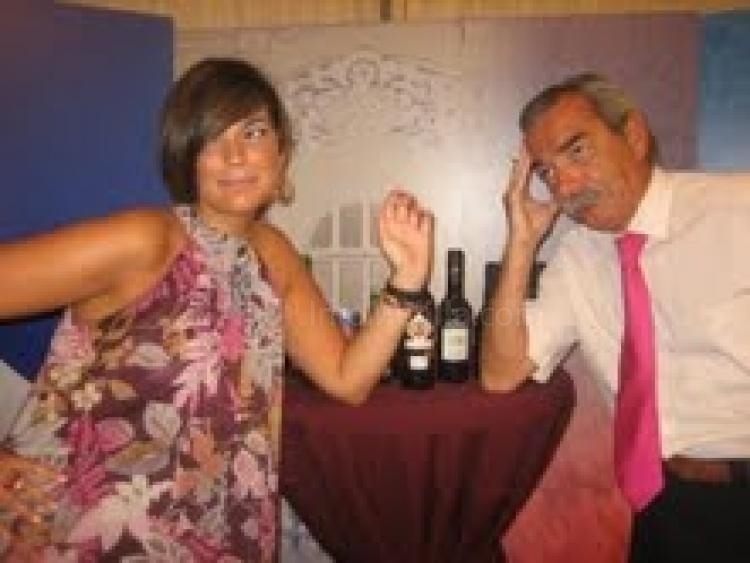 Salva Ramírez (qepd) y su hija, nuestra comapañera María José