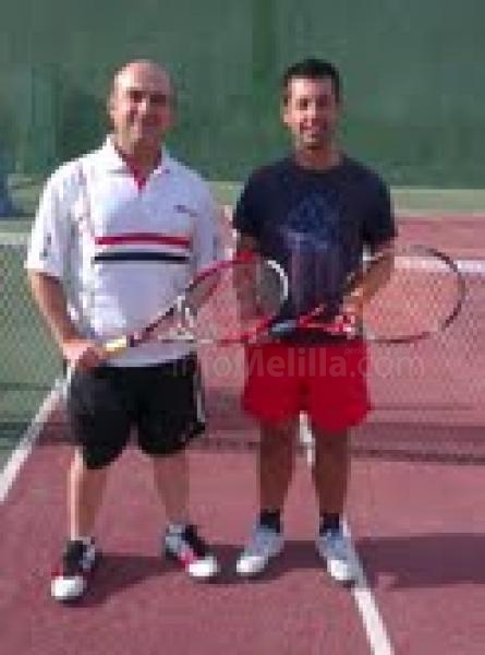 Axel Fernandez y Pablo Martínez repiten final en el “Torneo Amigos del Tenis” del Circuito Melillense de Veteranos