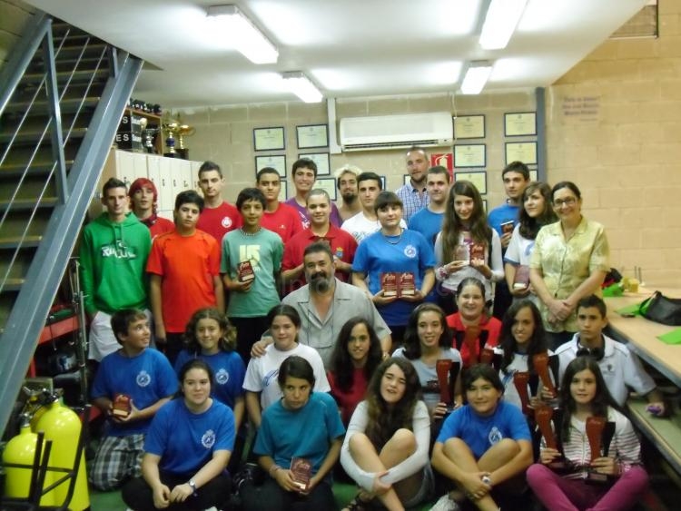 Parte de la gran familia que forman los tiradores del Club de Tiro Mosqueteros