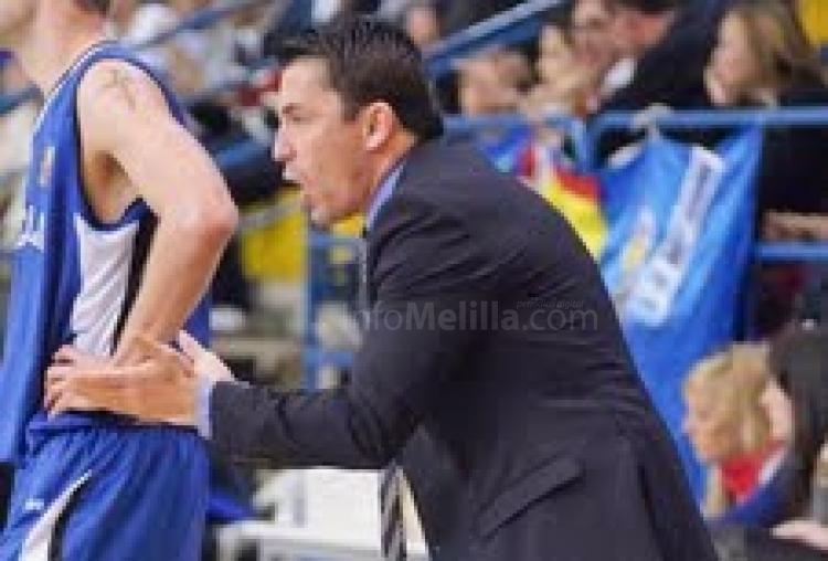 Gonzalo García, técnico de Melilla Baloncesto