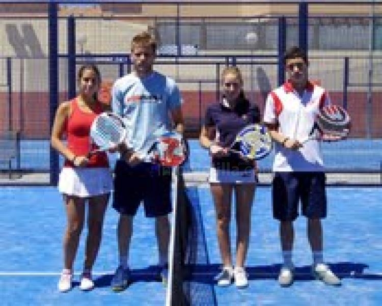 Padel: Manu Javaloy e Itzíar Tellechea confirman los pronósticos en el torneo mixto