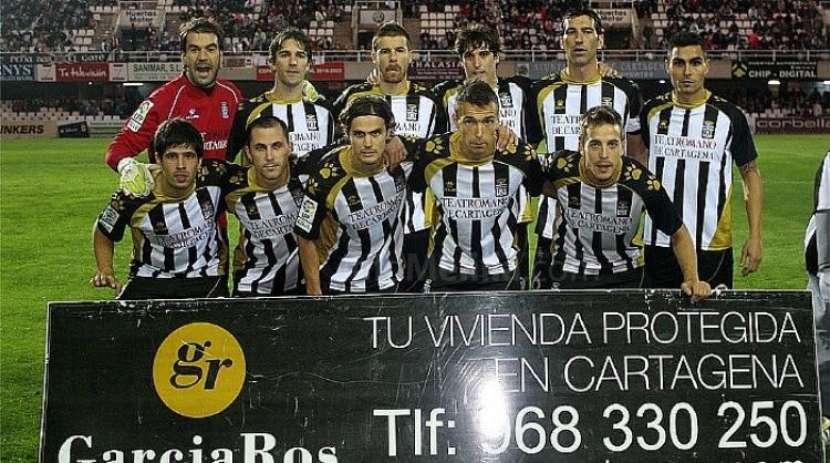 Cartagena Club de Fútbol, los actuales líderes del grupo IV de la 2ª División B