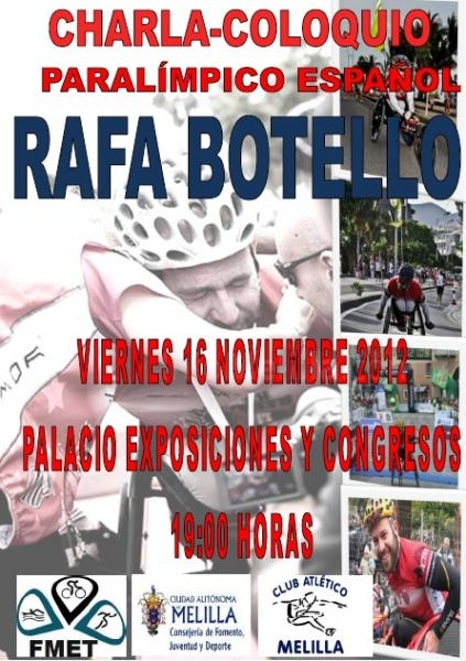 Cartel anunciador de dicha charla-coloquio
