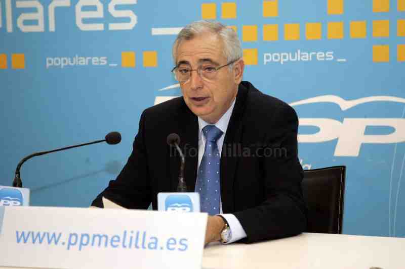Juan José Imbroda, presidente del PP de Melilla