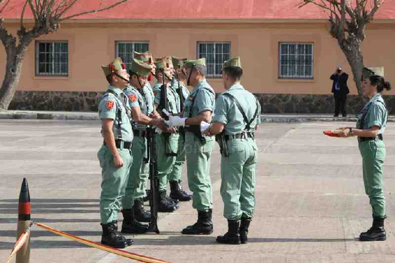 El Tercio Gran Capitán dedica su Sábado Legionario a los familiares de los legionarios