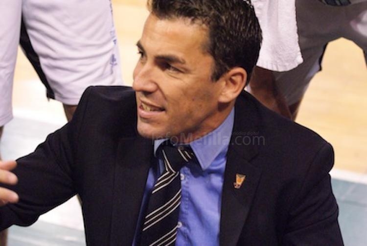 Gonzalo García de Vitoria, técnico de Melilla Baloncesto