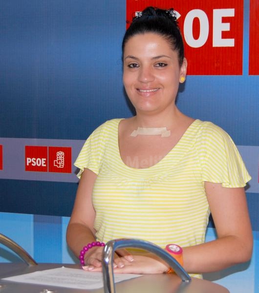 Nora Hammad, secretaria de Política Social del PSOE de Melilla