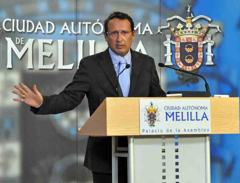 El portavoz del Grupo Socialista en la Asamblea de Melilla, Dionisio Muñoz