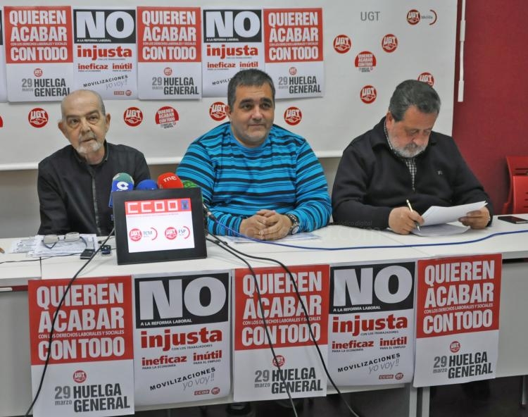 Los representantes de FSP-UGT, FSC-CCOO y FTCM-UGT convocan a los empleados públicos a la huelga