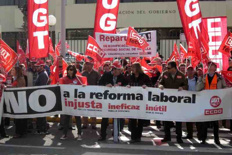 La manifestación del pasado domingo será la primera de varias concentraciones contra la reforma labo