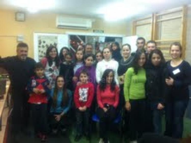 Visita de la Asociación de Sordos a la Federación Melillense de Tiro