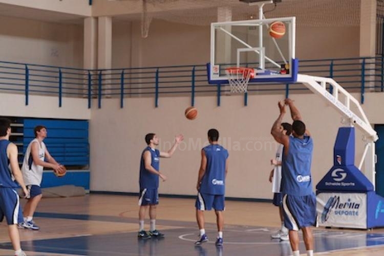 Melilla Baloncesto realizó su último entrenamiento en la matinal del jueves antes de partir a Cáceres