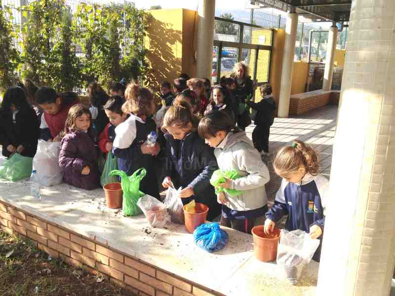 'Crece conmigo' ya es una realidad en los espacios y el alumnado del Colegio Enrique Soler