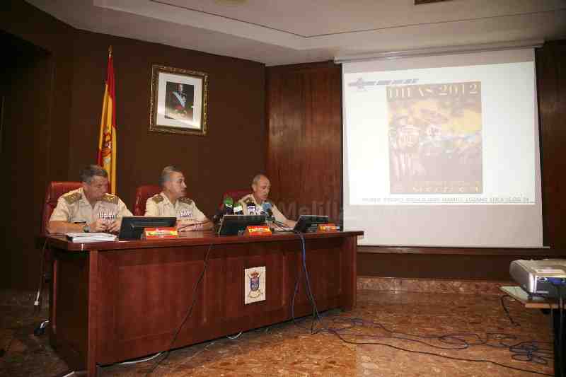 Unos 1.600 militares participarán en Melilla en el homenaje a la bandera