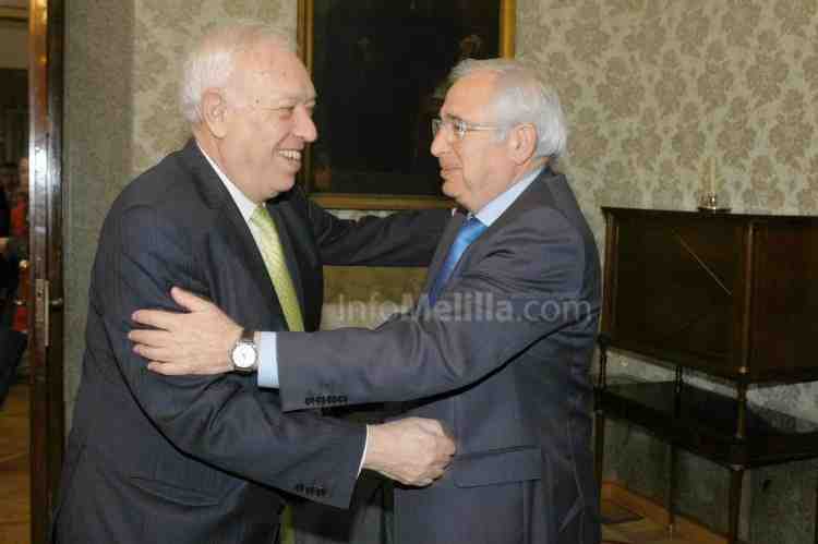 García-Margallo junto a Imbroda en uno de sus encuentros