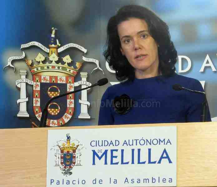 La consejera de Bienestar Social y Sanidad, María Antonia Garbín
