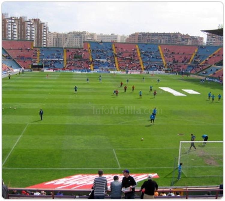 El nuevo "Stadi Ciutat de Valencia" escenario este miércoles del choque Levante-Melilla