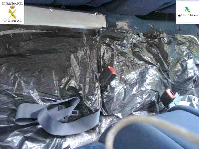 Seis personas detenidas y 235 kilos de droga inacutados en las últimas actuaciones de la Guardia Civil