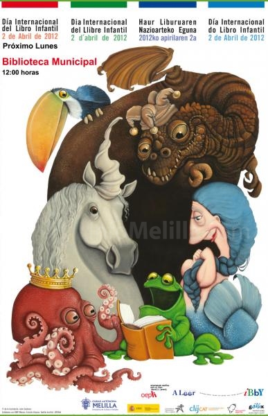 Cartel del Día Internacional del Libro Infantil