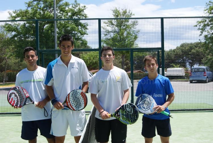 Los campeones, Estévanez y Mizzi (foto archivo)