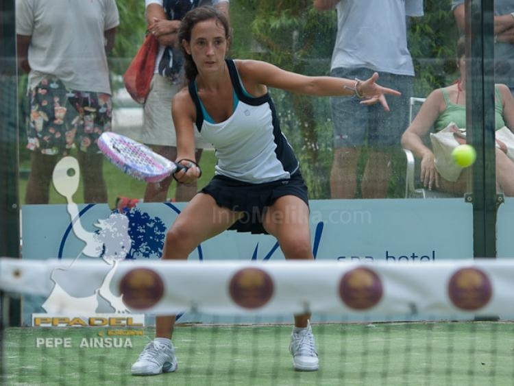 Nuestra padelista del RCM de Melilla, Marta Ruiz