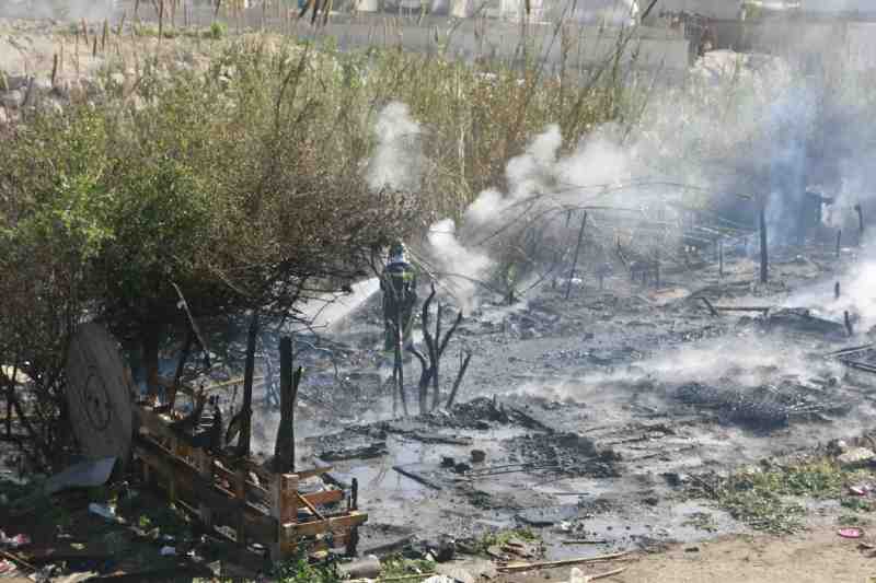 El incendio ha comenzado a las 9.15 horas