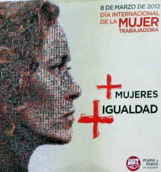 Cartel conmemorativo del Día Internacional de la Mujer