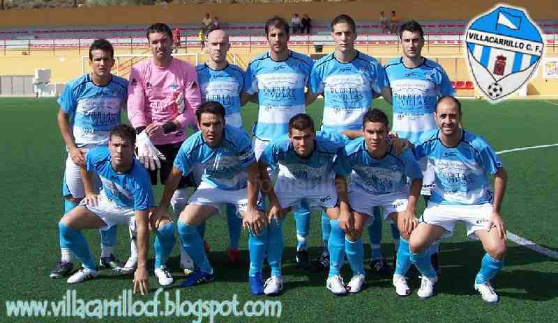 Formación del conjunto jiennense del Villacarrillo CF