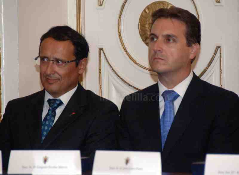 Dionisio Muñoz (izda.) y Gregorio Escobar (dcha.)