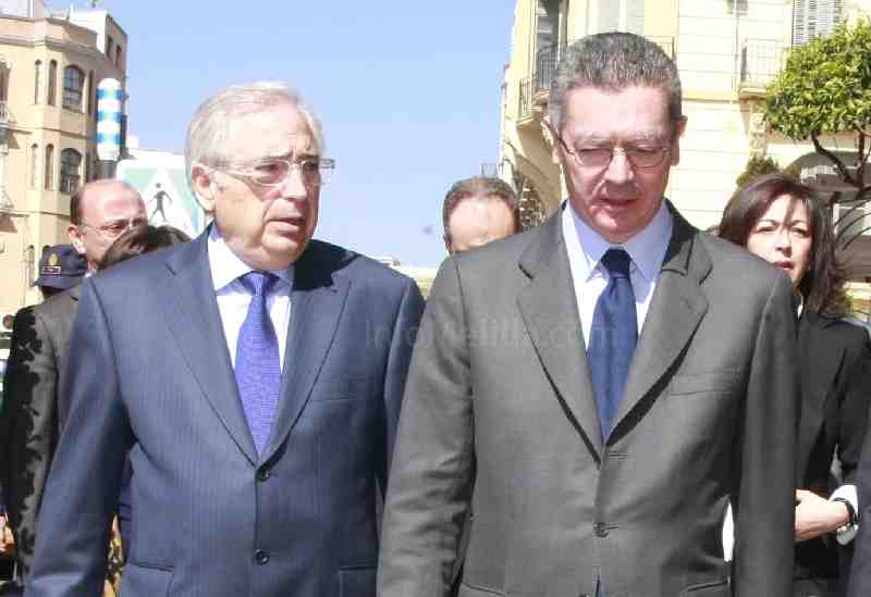 Imbroda y Gallardón han tenido la ocasión de conversar sobre varios asuntos