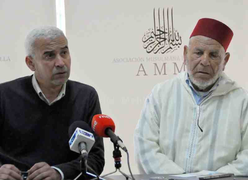 Abderrahman Benyahya (izda.) y Mustafa Aarrass (dcha.)