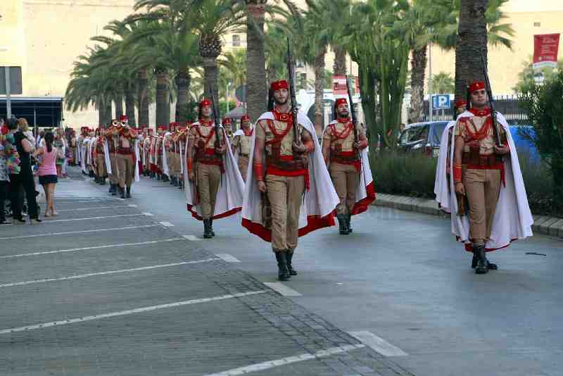 La Patrona de Melilla procesionó por las calles de su ciudad