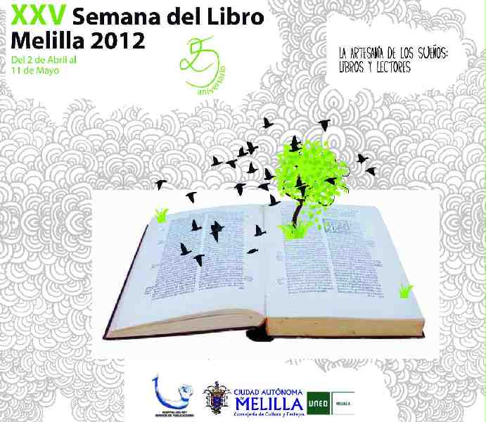 La XXV Semana del Libro Melilla 2012 arranca en la UNED
